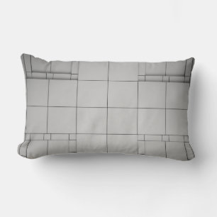 Coussin Rectangle Cubes Abstraits