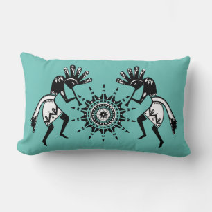 Coussin Rectangle Culture amérindienne - Soleil Danser Kokopelli 1