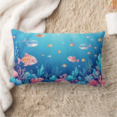 Coussin Rectangle Cushion Coral Dream (Couverture)