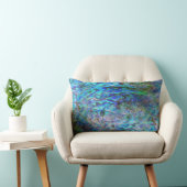 COUSSIN RECTANGLE CUSHION DE LA NOUVELLE-ZÉLANDE PAUA LUMBAR (Chaise)