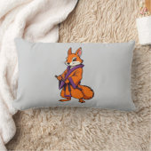 Coussin Rectangle Cute écureuil japonais Samurai (Couverture)