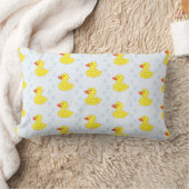 Coussin Rectangle Cute Jaune Canard Motif Baby Girl (Couverture)