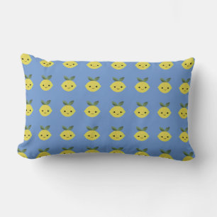Coussin Rectangle Cute Kawaii Lemon