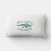 Coussin Rectangle Cute Magical Liopleurodon Fantasy Prehistoric Ocea (Recto)