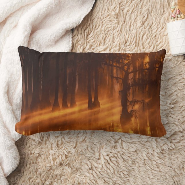 Coussin Rectangle Cyprès | Parc d'État George Smith (Couverture)