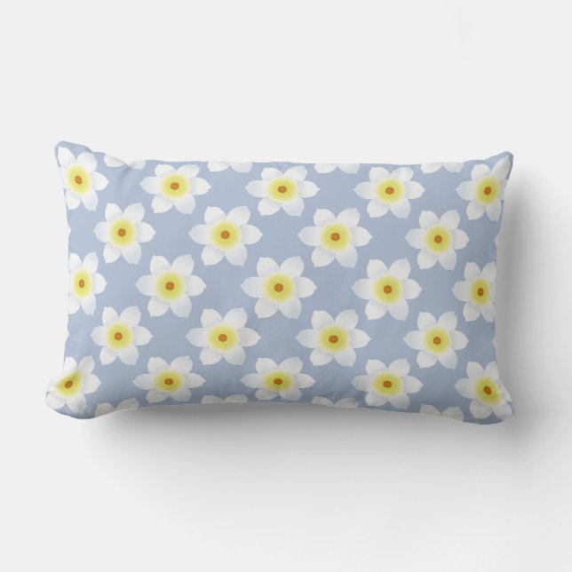 Coussin Rectangle Daffodiques (Recto)