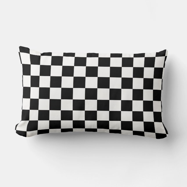 Coussin Rectangle Damier (Recto)
