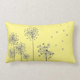 Coussin Rectangle Dandelion flowers