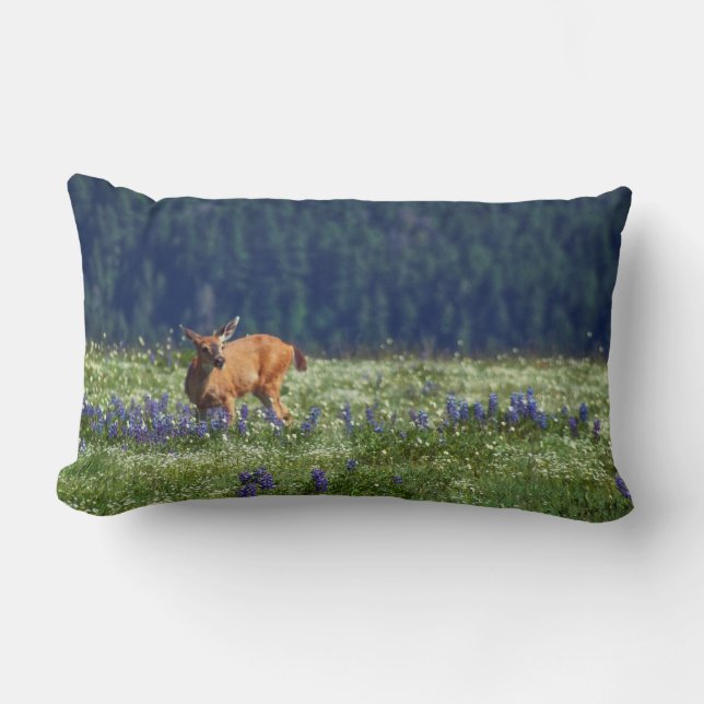 Coussin Rectangle Dans le pré (Recto)