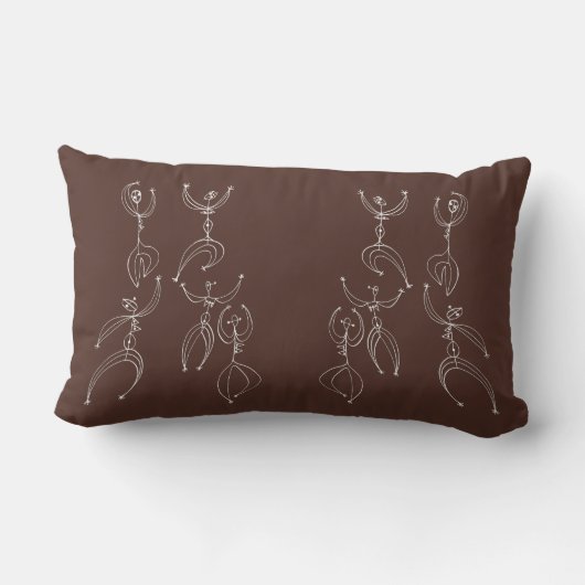 Coussin Rectangle danse interprétative (Verso)