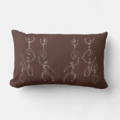Coussin Rectangle danse interprétative (Recto)