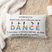 Coussin Rectangle Danse, multicolore (Couverture)