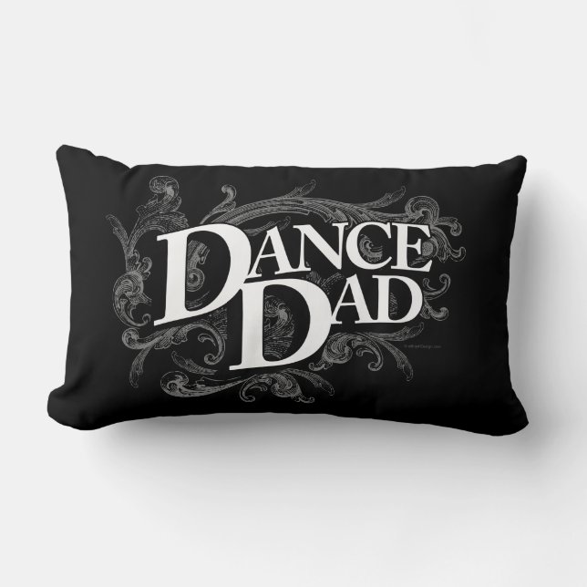 Coussin Rectangle Danse Papa Lumbar Pillow (Recto)
