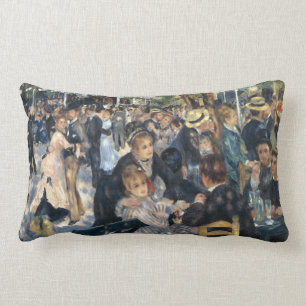 Coussin Rectangle Dansez à la La Galette, Renoir de Le moulin de