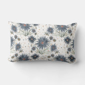 Coussin Rectangle Dark Blue Daisies (Verso)