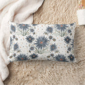 Coussin Rectangle Dark Blue Daisies (Couverture)