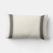 Coussin Rectangle Date de mariage personnalisée de sac à grain de (Verso)