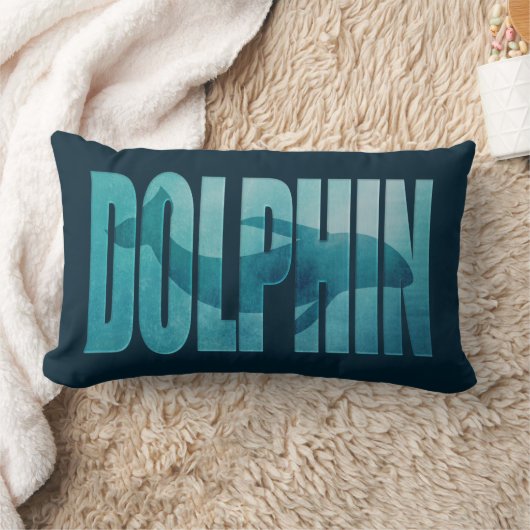 Coussin Rectangle dauphin (Couverture)