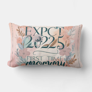 Coussin Rectangle Débuts doux : Maman fondé en 2025 Illustré