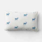 Coussin Rectangle Décor de maison d'hiver d'Aristote avec citation (Verso)