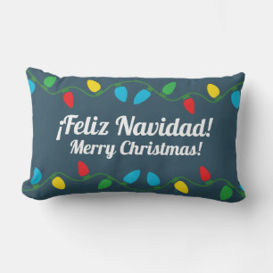 Coussin Rectangle Décor de Noël espagnol