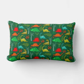 Coussin Rectangle Décoration de nurserie de dinosaures pour petits e (Recto)