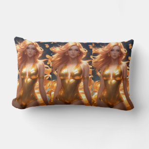 Coussin Rectangle Déesse Glamor : Portrait Aphrodite