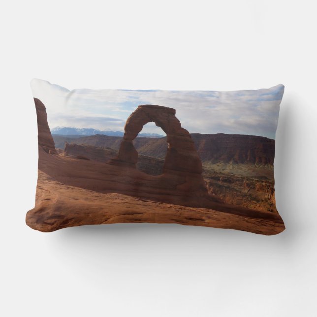Coussin Rectangle Delicate Arch I au Parc national des Arches (Recto)