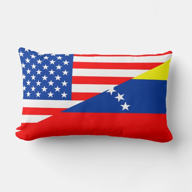 Coussin Rectangle demi de drapeau Etats-Unis des Etats-Unis Amérique (Recto)