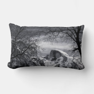 Coussin Rectangle Demi-dôme en hiver Yosemite Valley