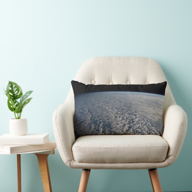 Coussin Rectangle Des Nuages Stratocumulus Surplombent L'Océan Pacif (Chaise)