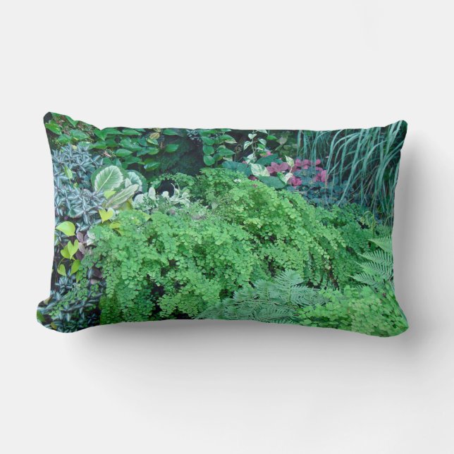 Coussin Rectangle Des nuances de vert-vert de cent est magnifique (Recto)