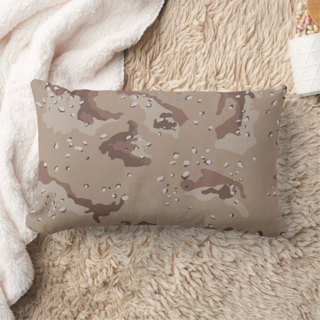 Coussin Rectangle Desert Camo (Couverture)