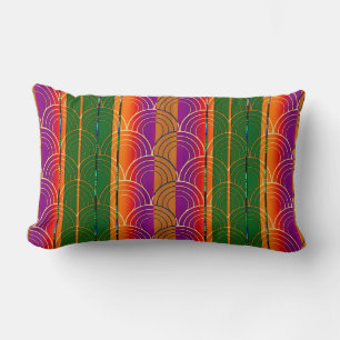 Coussin Rectangle Design Art Déco contemporain