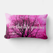 Coussin Rectangle Design d'arbre - Customisez votre propre (Recto)