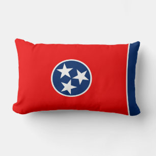 Coussin Rectangle Design du drapeau d'état du Tennessee