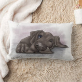 Coussin Rectangle Dessin animé adorable de Grand Danois (Couverture)