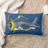 Coussin Rectangle Dessin avion Grumman Avenger (Couverture)