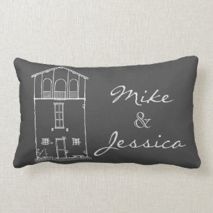 Coussin Rectangle Dessin moderne de tableau de Chambre rustique