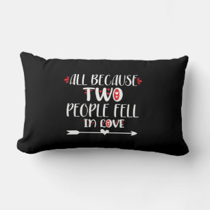 Coussin Rectangle Deux Personnes Se Sentent Amoureuses