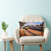Coussin Rectangle Deux trains (Chaise)