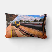 Coussin Rectangle Deux trains (Verso)