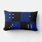 Coussin Rectangle Dice polka dot motif (Recto)