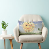 COUSSIN RECTANGLE DIMANCHE GOLF ! (Chaise)