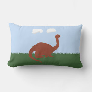 Coussin Rectangle Dinosaure dessin animé