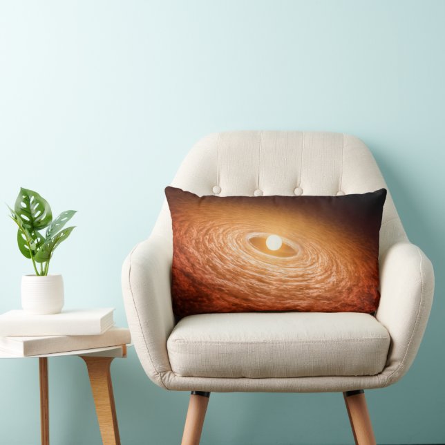 Coussin Rectangle Disque De Matériel Autour De Star Fu Orionis. (Chaise)