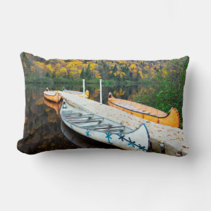 Coussin Rectangle Dock de Rivière Jacques-Cartier   Rabaskas
