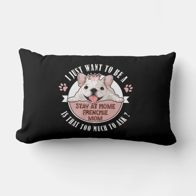 Coussin Rectangle Don de chien | Être Un Est Trop Demander (Recto)