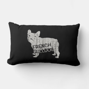 Coussin Rectangle Don de chien Fierce French Bulldog