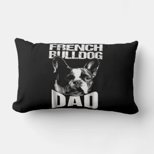 Coussin Rectangle Don de chien French Bulldog Papa